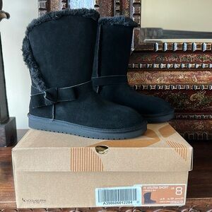 Ugg Koolaburra Athena Short Mini Boot With Bow NEW 🖤🖤🖤